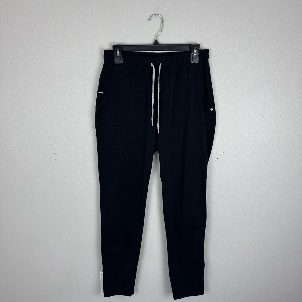 Vuori Ponto Performance Pant Men's Medium M Black Heathered DreamKnit Stretch
